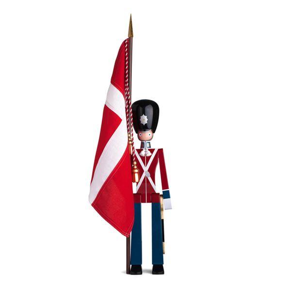 Fanebærer medium rød/blå/hvit