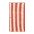Håndkle blokkstriper 30x50 cm peach melon