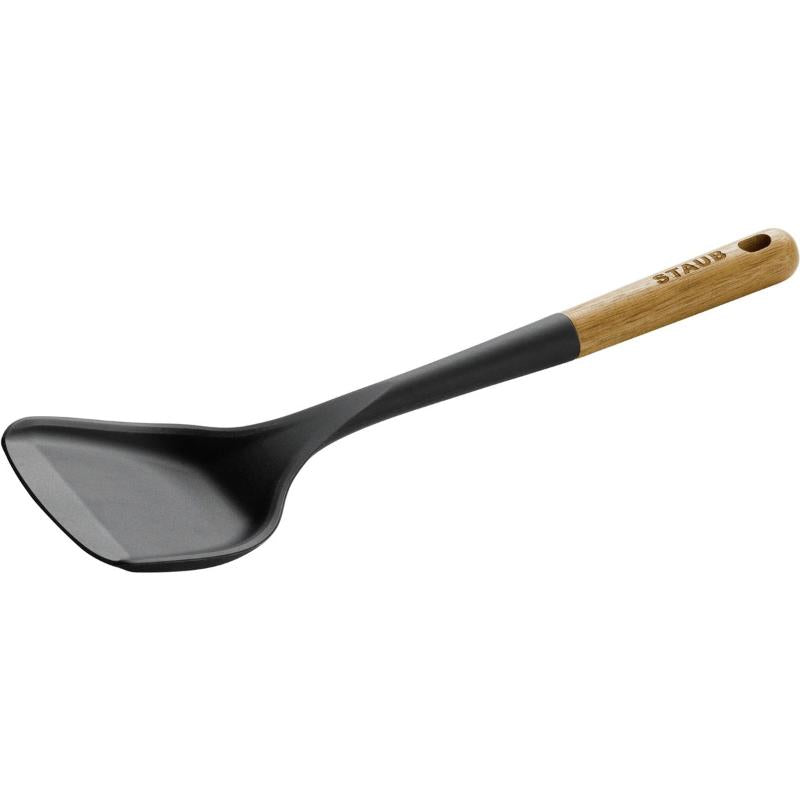Gadgets wokspade 31 cm silikon/akasie