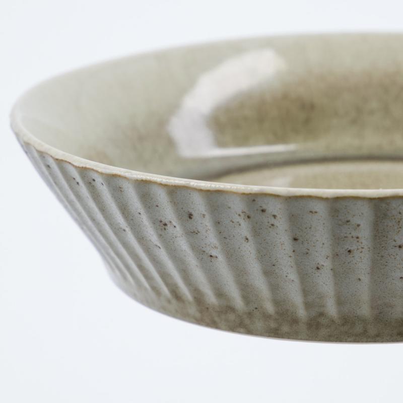 Pleat bolle 17,5 cm grå/brun