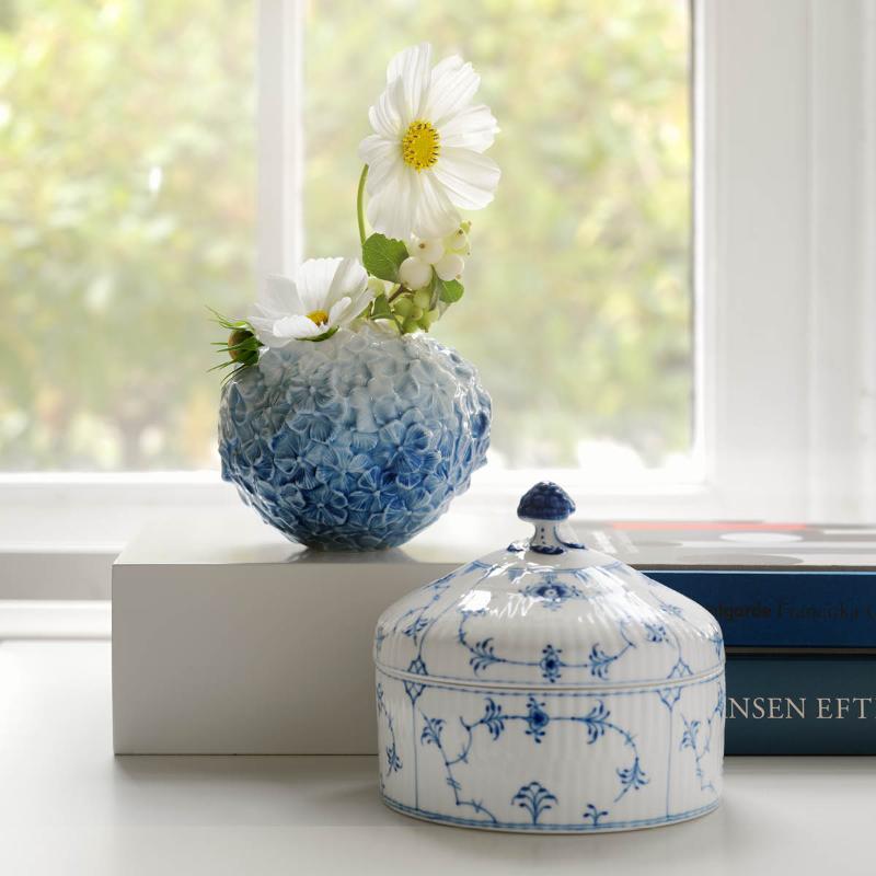 The Art of Giving Flowers vase hortensia blå