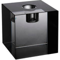 Milano lysestake kvadrat 8x8 cm smoke