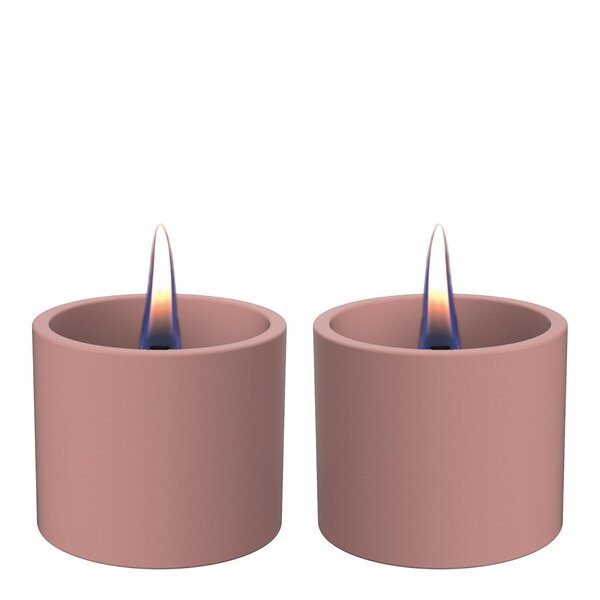 Breeze bordlykt 8 cm 2 stk oransje