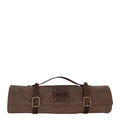 Canvas knivmappe 41 cm brun