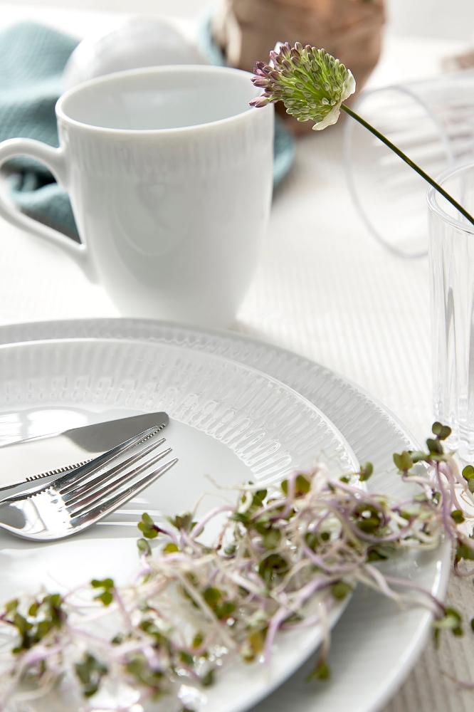 Relief frokosttallerken 22 cm 4 stk