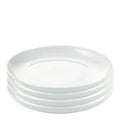 Atelier tallerken 18 cm 4 stk super white