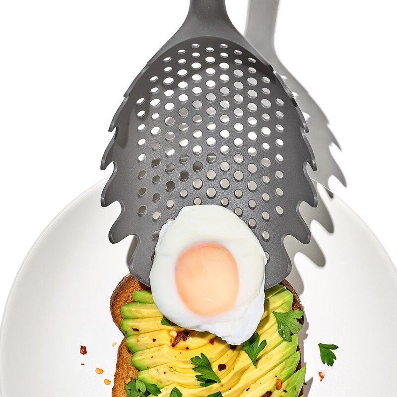 Pastasleiv 35 cm grå/svart