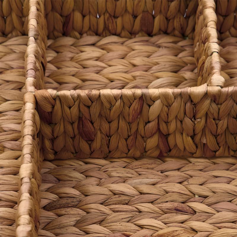 Store kurv 50x30x10 cm natur