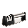Knivsliper 20 cm svart/børstet