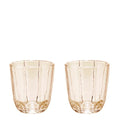 Lily vannglass 32 cl 2 stk toffee rose