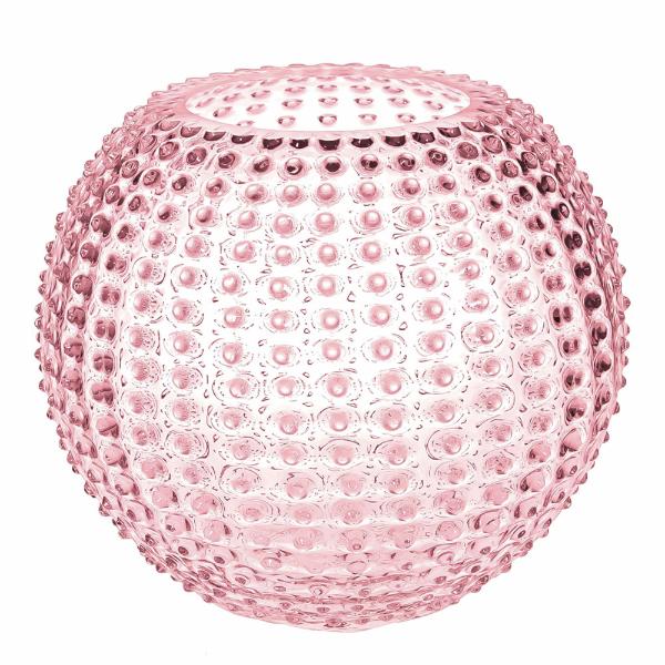 Hobnail vase 25 cm rosaline