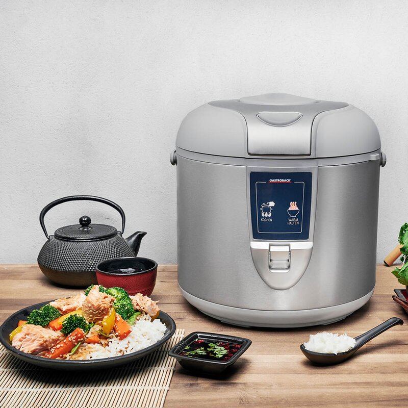 Design Pro riskoker 5L rustfritt stål