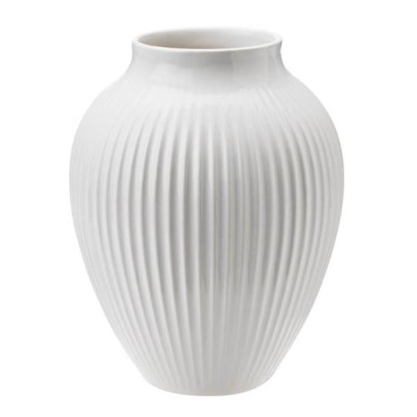 Ripple vase 12,5 cm hvit