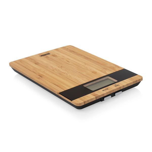 Kjøkkenvekt m/bambushylser 5kg