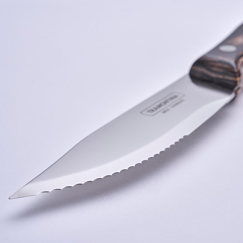 BBQ by Hellstrøm biffkniver 4 deler 23,8 cm natur