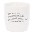 Trygve Skaug krus hjemmekamp 30 cl hvit