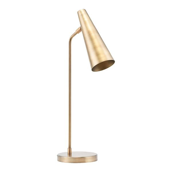 Precise bordlampe 52 cm messing