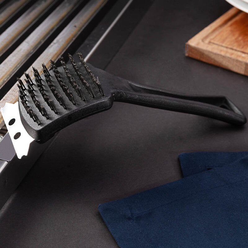 Grillbørste 21,5 cm svart