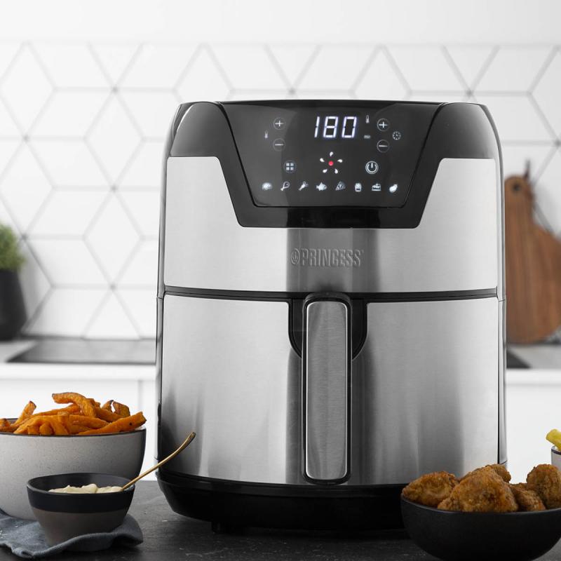 Aerofryer Digital airfryer 4,5L rustfri XXL svart