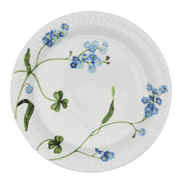 Hammershøi Summer tallerken 22 cm forget me not