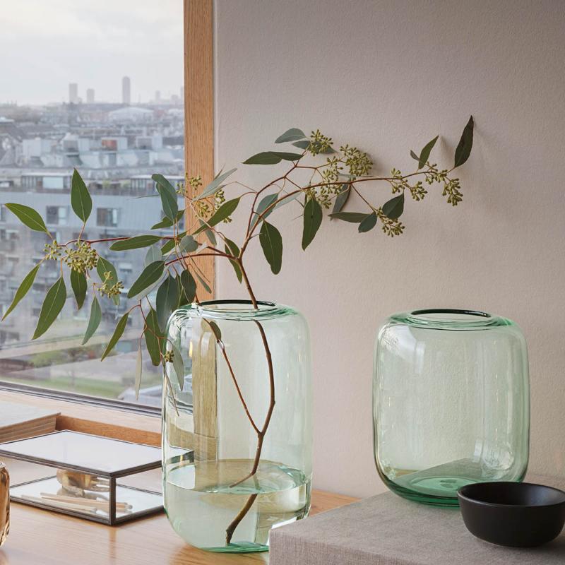 Acorn vase 22 cm mintgrønn