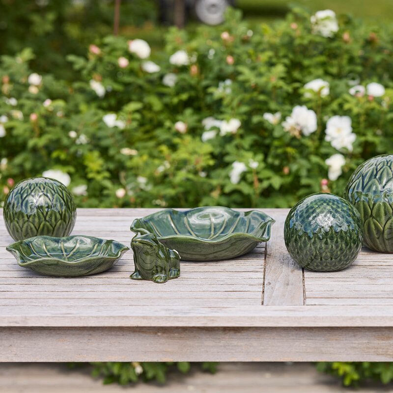 Blomma dekorball 15 cm irish green