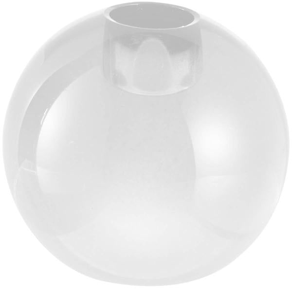 Milano lysestake rund 7x8 cm klar