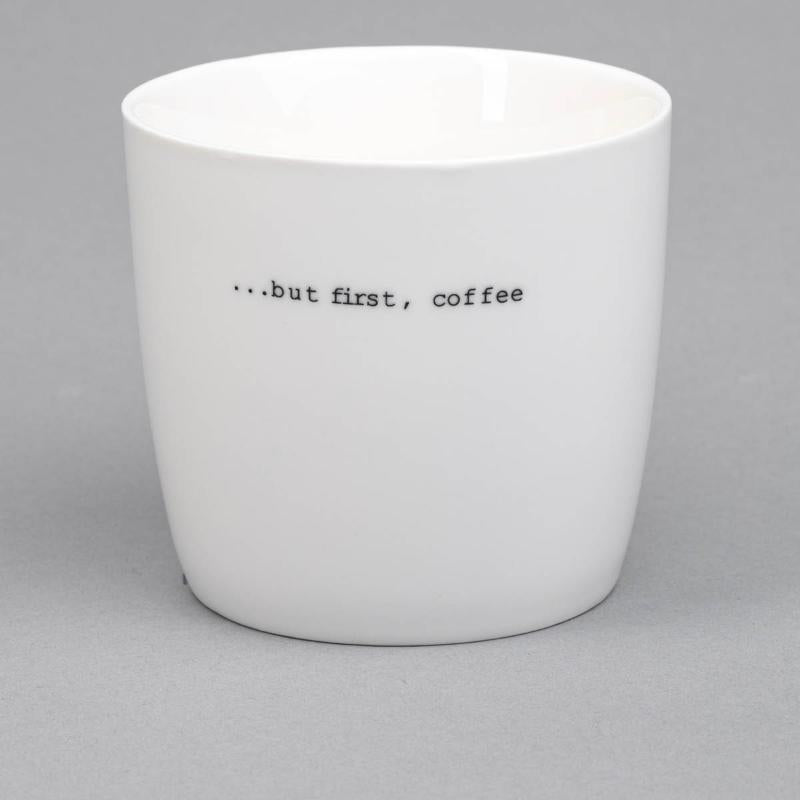Krus ..but first coffee 30 cl hvit