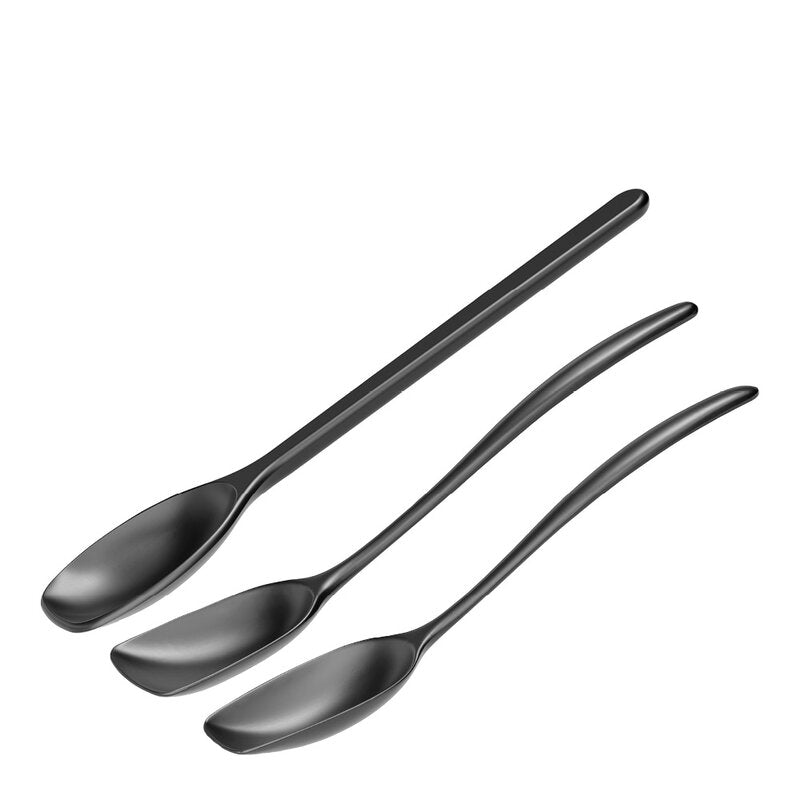 Classic gryteskjesett 3 deler carbon black