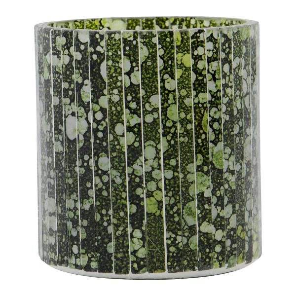 Waan lysholder 8 cm grønn