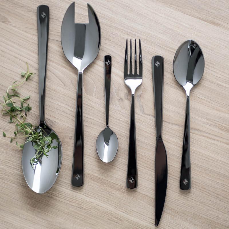 Tokyo Gunmetal salatsett 2 deler