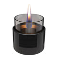 Rosie lykt 0,15L svart/smoke