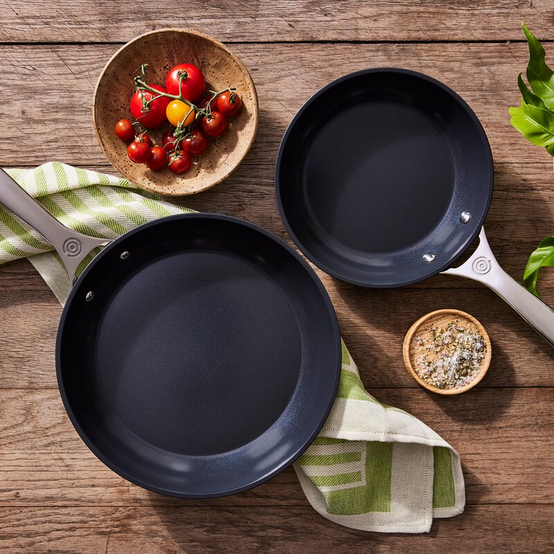 ENSC stekepannesett 2 deler 24+28 cm black