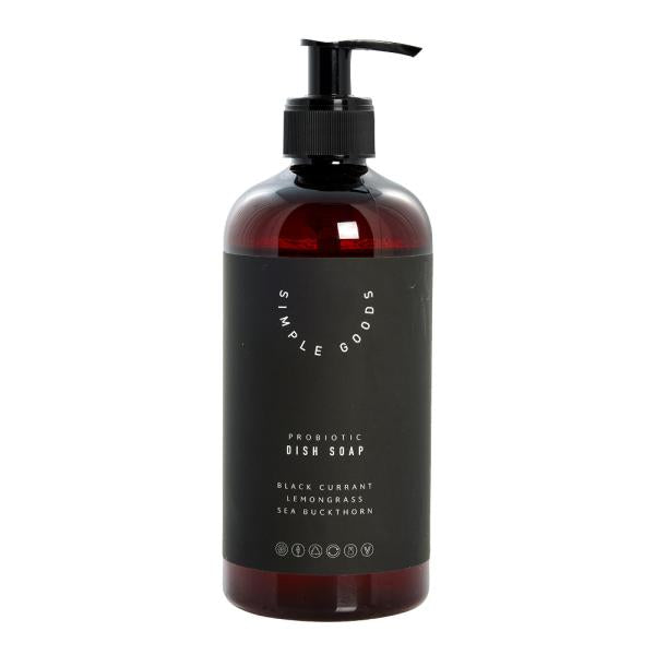 Lemongrass oppvasksåpe 450 ml pumpeflaske svart