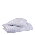Bedding Collection dynetrekk 150x210+50x60 cm powder blue stripes