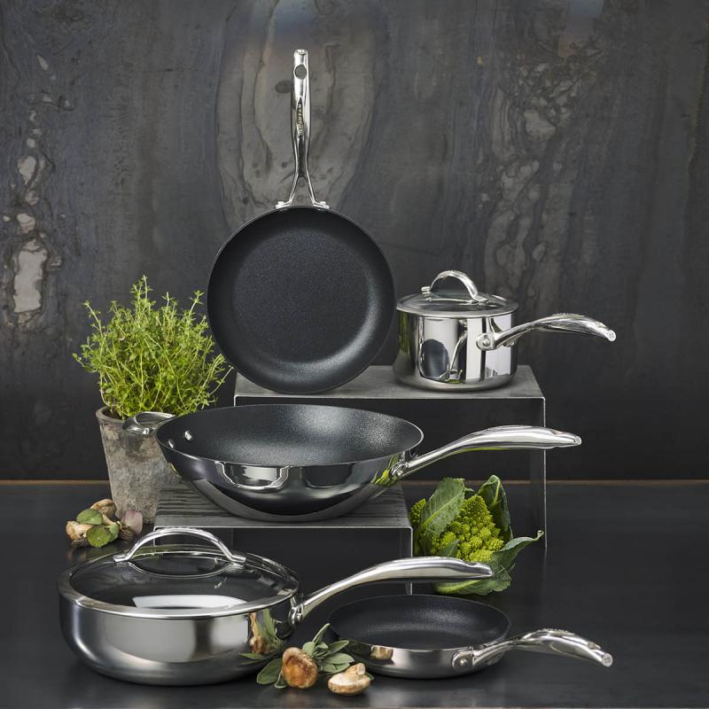 HaptIQ stekepanne 24 cm rustfri