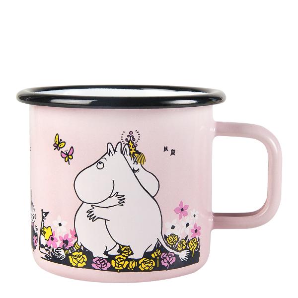 Mummikopp Emalje 37 cl Klem rosa