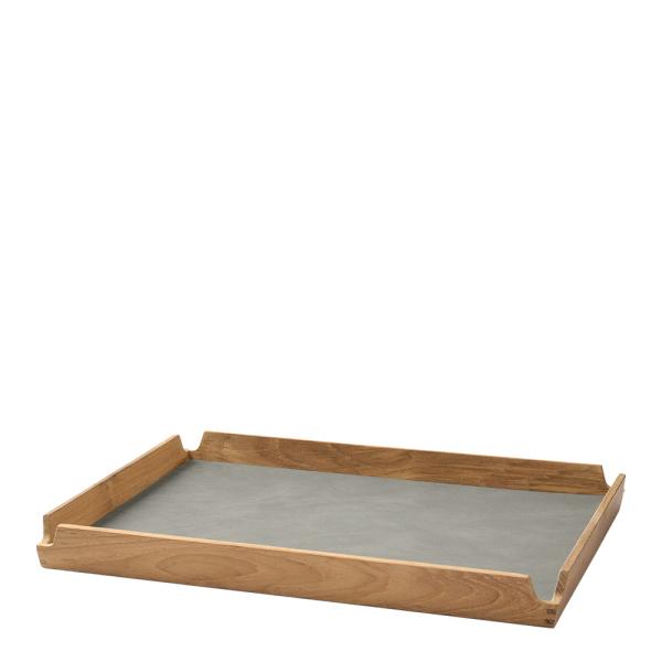 Airy teak brett 28,6x36,6 cm nupo lys grå