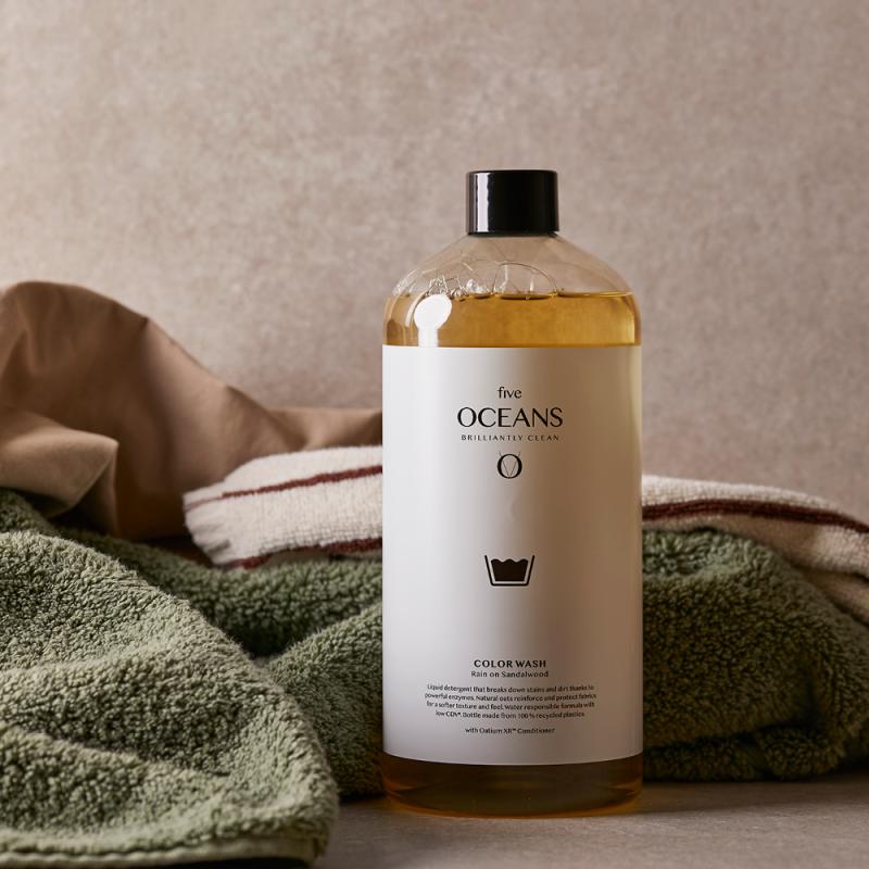 Vaskemiddel til farget tøy 1L rain on sandalwood