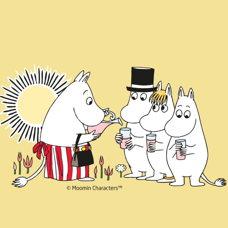 Mummi Drink-It termoflaske 0,5L moomin lemonade