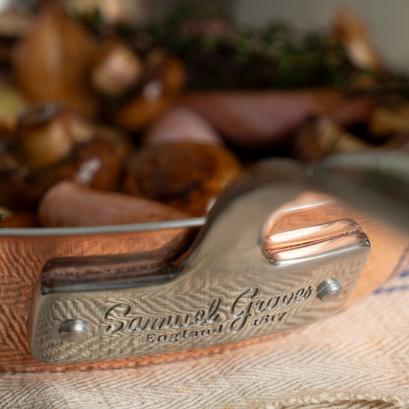 Copper Induction stekepanne 26 cm