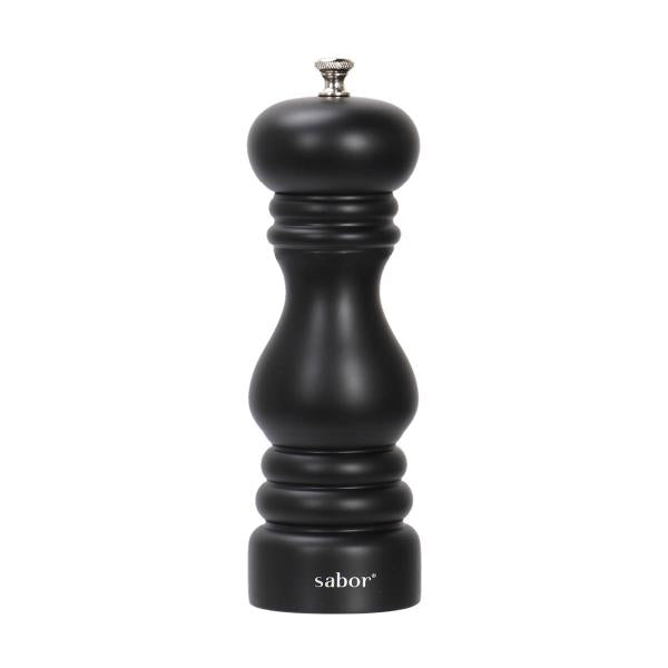 Pepperkvern 20 cm matt svart