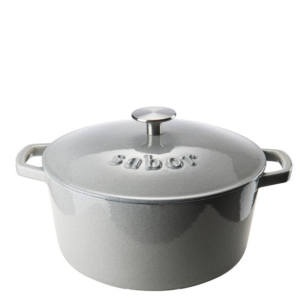 Støpejernsgryte 4,4 L storm grey