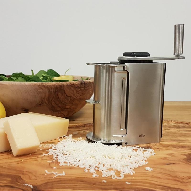 Deluxe parmesan kvern stål