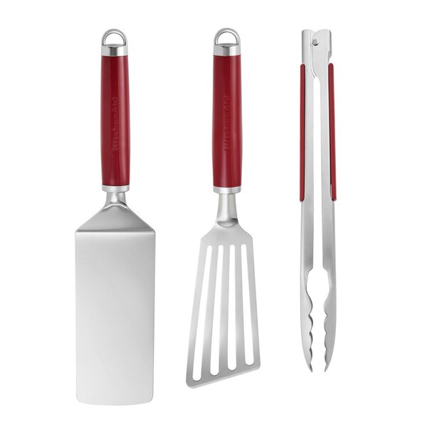 Core innendørs grillsett 3 deler empire red