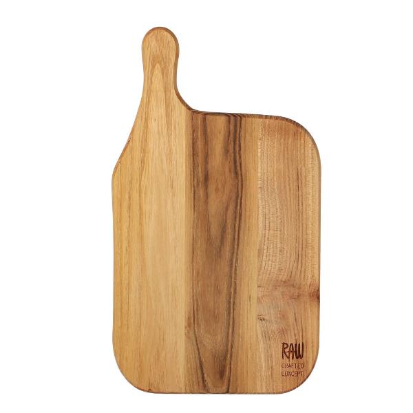 RAW Teak skjærebrett 32x15 cm