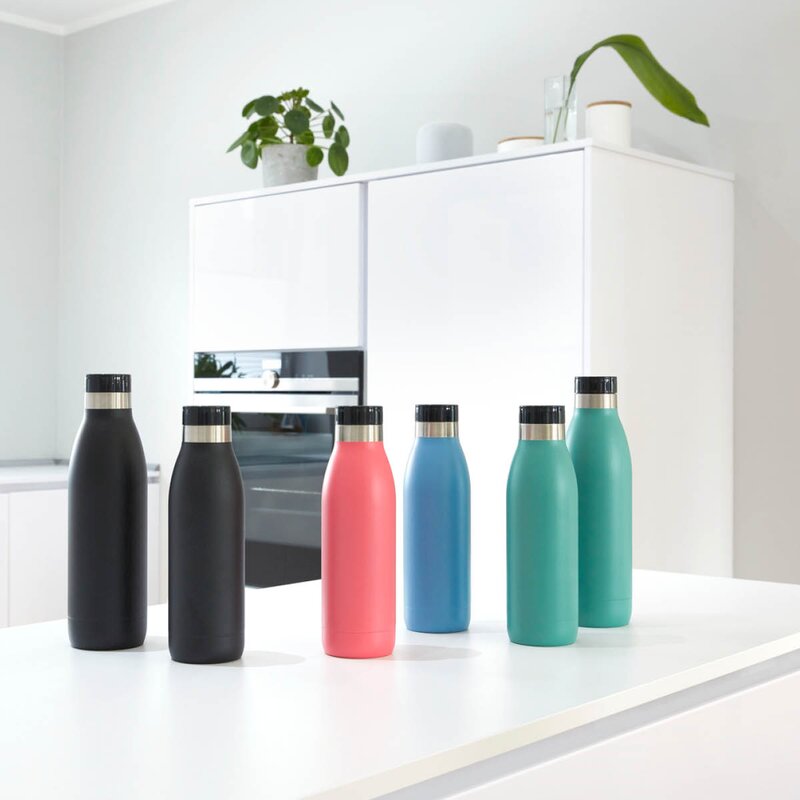 Bludrop drikkeflaske basic 0,5L rosa