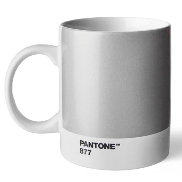 PANTONE kopp med hank 37,5 cl sølv