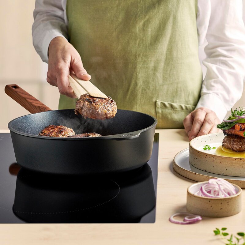 ECO Logic QXR sautèpanne 24 cm fast trehåndtak