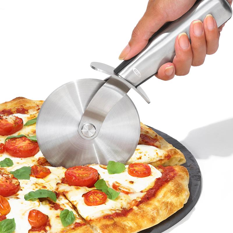 Stort pizzahjul i stål